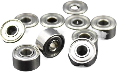 10pcs 693 zz 3 * 8 * 4mm مصغرة تحمل الصلب الصلب العميق الأخدود الصغيرة in Saudi Arabia