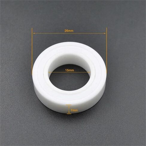 1Pcs Full Ceramic Bearing 15X26X7mm 15267 2RS RS Both Sides Sealed MR15267 ZrO2 Ball Bearings in Saudi Arabia