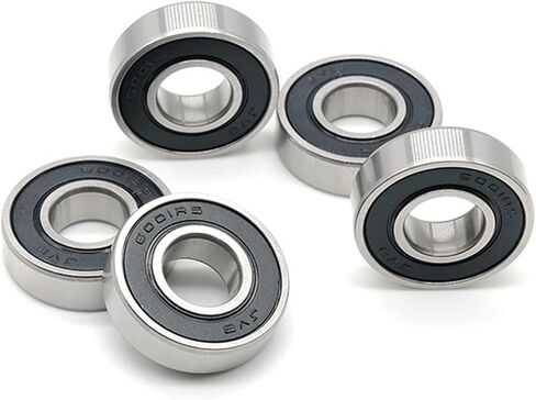 6001-2RS Bearing 12x28x8mm Sealed Deep Groove 6001 2RS Ball Bearings 6001RS 180101 RS 10Pcs ﻿ in Saudi Arabia