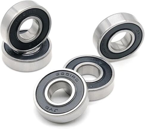 6001-2RS Bearing 12x28x8mm Sealed Deep Groove 6001 2RS Ball Bearings 6001RS 180101 RS 10Pcs ﻿ in Saudi Arabia