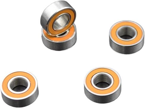 High Speed Hybrid Ceramic Bearing SMR115 Stainless Steel MR115 2RS 1150 5x11x4mm Inner Diameter 5mm Miniature Ball Bearings 2/10Pcs(2Pcs) in Saudi Arabia
