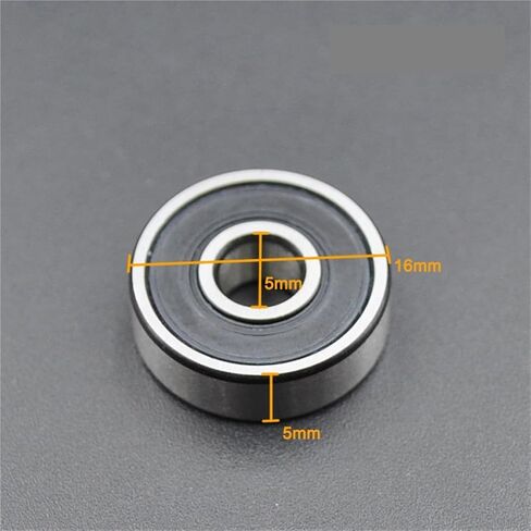 10pcs مصغرة تحمل 625 Zz 5 * 16 * 5mm 2z 2z 2rs Chrome Steel 625zz Deep Groove Bollings (625zz Premium) in Saudi Arabia