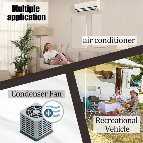 CBB65/CBB65B 50/5μF ± 5 ٪ 50+5 MFD 370/450V 440V AC Universal HVAC Run Dual Capacitor لمحرك AC/Heat Pump/Contenser (3.94 "x2.36") in Kuwait
