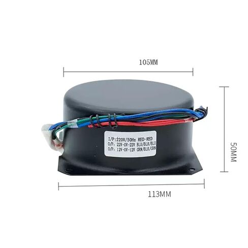 1pcs 200W Metal Shielded Cover Ring Transformer high Power Series Audio Transformer(Dual 28V Dual 12V) in Kuwait