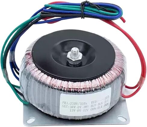 1PCS K500W RING 220V إلى 24V28V محول الطاقة الأمامي والخلفي مضخم المرحلة (26 فولت المزدوجة 12V) in Kuwait