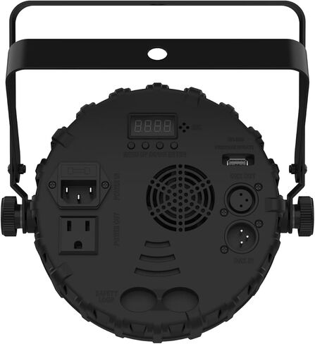 Chauvet DJ Swarm 5 FX ILS 3-in-1 Derby/Strobe Effect LED حزمة مصباح LED مع كبلات DMX و Oustin Bazaar Poinching Cloth in Kuwait