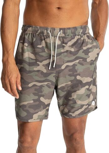 Free Fly Men's Reverb Short - Athletic Shorts for Men with UPF 40+ Sun Protection, Quick Dry DWR Finish Swim Trunks in Saudi Arabia