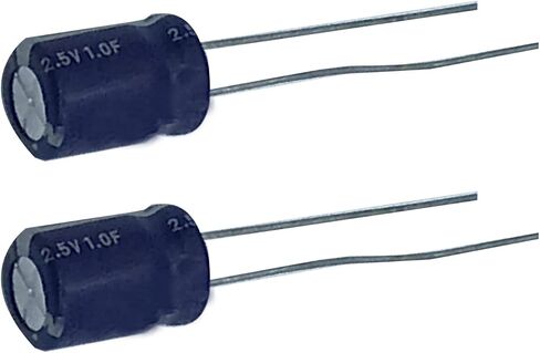 2pc متوافق مع Eaton Powerstor 2.5v 1f Super Capacitor XB Clock Capacitor ، ل XB الأصلي in Saudi Arabia