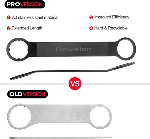 Bike Mid Drive Installation Wrench, Enhanced Removal Tool for BAFANG TONGSHENG Mid Motor, 1.77" Offset to Install/uninstall in One Go in Kuwait