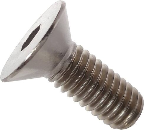 5/16-24 x 3/4" Flat Head Socket Cap Screws, Allen Socket Drive, Stainless Steel 18-8, Full Thread, Bright Finish, Machine Thread, Quantity 100 by Fastenere in Saudi Arabia