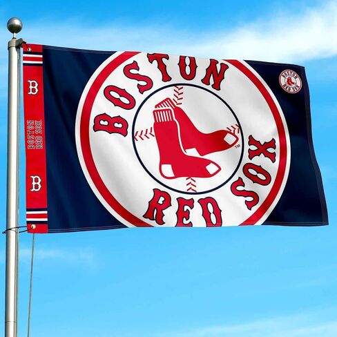 WinCraft Boston Red Sox Printed Header Flag 3x5 Banner in Saudi Arabia