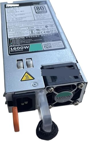 لـ 1600W R740 R640 T640 T440 R630 R730 R730XD مزود الطاقة D1600E-S1 F1600E-S0 095HR5 0T4GCW 0D5W1N XHHF8 D5W1N in Kuwait