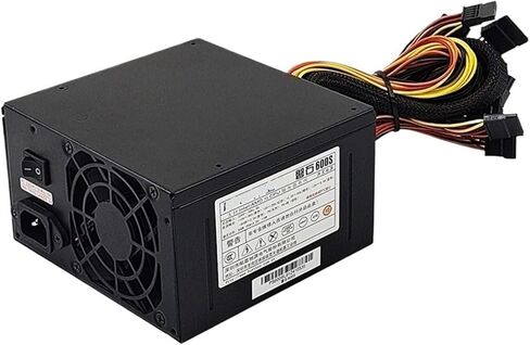 1PC تصنيف 500W ATX PSU مزود الطاقة ATX الصناعي 220V الجهد الثنائي 8pin in Saudi Arabia