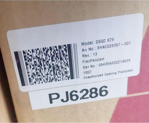 CungSu Expedited DSQC679 IRC5 Teach Pendant 3HAC028357-001 for ABB Robot Sealed in Box 1 Year Warranty DSQC679 Ship Now in Saudi Arabia