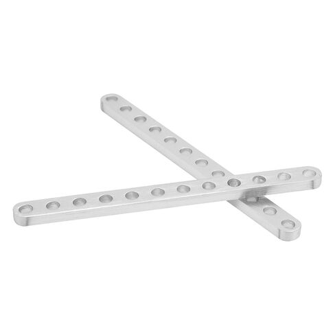 2Pcs Aluminum Extrusion Flat Beam 12 Holes Robot Accessories 4x8mm 3102 0012 0096 Aluminum Extrusion ProfileAluminum BeamAluminum Profile12 Holes Aluminum ProfileAluminum Flat in Saudi Arabia