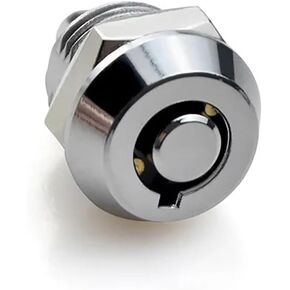 XK213 Zinc Alloy اضغط على الزر إلى Mini Round Mini Marble Electric Communication Cabine Cam Lock 1PCS (XK213-1) in Saudi Arabia