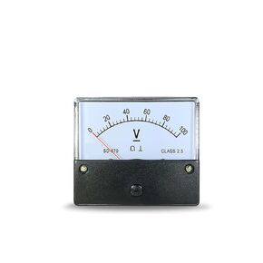SD670 DC Voltmeter 5V 10V 15V 20V 30V 50V 75V 100V 150V 200V 250V 300V POINTAGE EPITIONAL و NEG 1PCS (DC100V) in Kuwait
