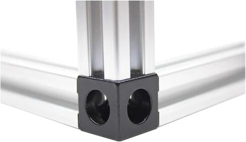 1PCS v Groove Angle Connector 90 درجة زاوية قوس أسود 2020 ملف تعريف الألومنيوم CNC 3D DIY أجزاء (مثلث) in Kuwait