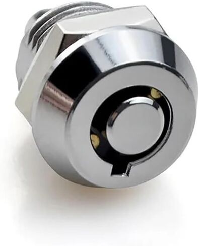 XK213 Zinc Alloy اضغط على الزر إلى Mini Round Mini Marble Electric Communication Cabine Cam Lock 1PCS (XK213-1) in Saudi Arabia