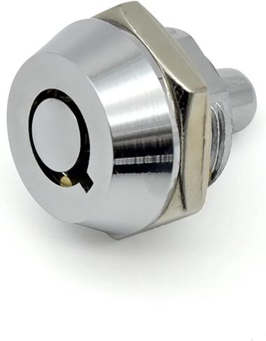 XK213 Zinc Alloy اضغط على الزر إلى Mini Round Mini Marble Electric Communication Cabine Cam Lock 1PCS (XK213-1) in Saudi Arabia