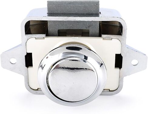 Camper Car Push Lock Diameter 26mm RV Caravan Boat Motor Home Cabinet Draint Button Locks for Furniture Hardware 1pcs (Pearl Nikel) in Saudi Arabia