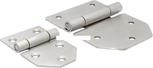 CL116 Stainless Steel Hinge for Oven Cabinet Equipment Shell Freight Box Large Hinge Heavy Machinery Industrial Hinge 1Pcs(XJJ-116-1) in Saudi Arabia