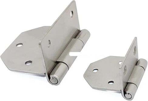 CL116 Stainless Steel Hinge for Oven Cabinet Equipment Shell Freight Box Large Hinge Heavy Machinery Industrial Hinge 1Pcs(XJJ-116-1) in Saudi Arabia