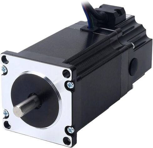 NEMA 23 Stepper Motor 57mm 2.0nm 5.0a 2 مرحلة السهود محرك مع الفرامل الكهرومغناطيسية 4-Lead لأداة آلة CNC in Saudi Arabia