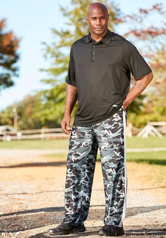 KingSize Men's Big & Tall Performance Mesh Side Panel Sweatpants in Saudi Arabia