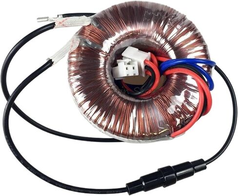 1PCS 25W 25VA إدخال 220 فولت الإخراج 12V-0-12V 17V محول الدائري المحول الأمامي إكسسوارات معدات الصوت in Kuwait