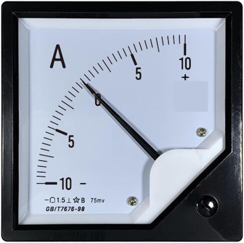 6C2 75MV ثنائية الاتجاه DC AMMETER 50A ± 100A 150A Plus أو Minus 200A 400A POINTER 1PCS (-100A to 100A 75MV) in Saudi Arabia