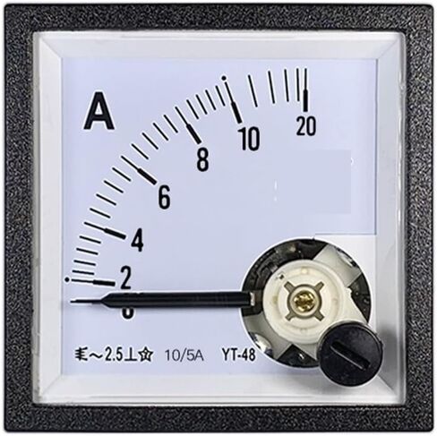 99t1 AC Ammeter 20A 30A 50A 100/5A Through Pointer Instrument 99t666 YT48 1Pcs(AC 75-5A) in Saudi Arabia