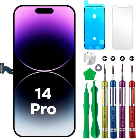 Ace Tech Cellular متوافق مع iPhone XR LCD شاشة بديلة 6.1 بوصة (موديل A1984، A2105، A2106، A2108) شاشة لمس تجميع مرقم شاشة لمس in Kuwait
