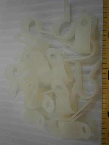 New Pack of Rally CLN Natural 3/8 Cable Wire cl Electrical Hose Nylon lot of 50#354 Multi-Purpose Comprehensive Hardware Fastener Assortment Kit WnyNEH05683 in Saudi Arabia