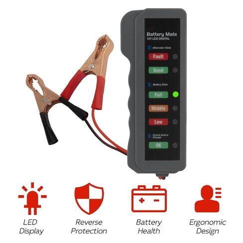 اختبار بطارية السيارة ، Automotive Tester Automotive ، مدقق بطارية 12 فولت ، محلل للتحقق in Kuwait