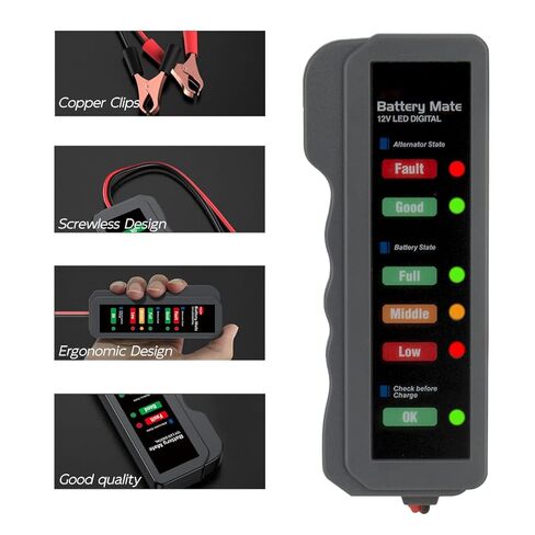 اختبار بطارية السيارة ، Automotive Tester Automotive ، مدقق بطارية 12 فولت ، محلل للتحقق in Kuwait