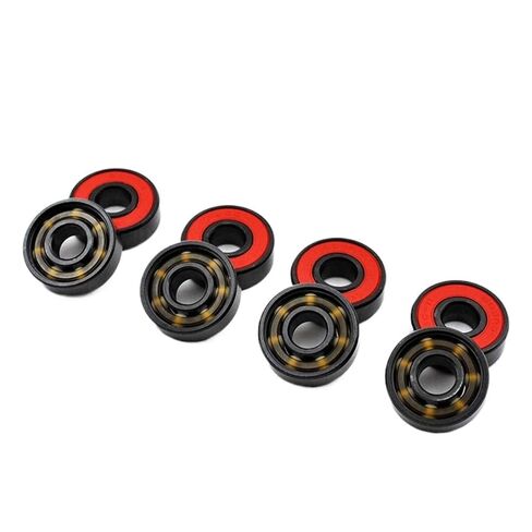 4pcs 608 2rs محمل كرة سيراميك هجينة 8 * 22 * ​​7mm ABEC-11 عالي السرعة التزلج على التزلج على الجليد محامل مصغرة in Kuwait