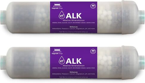 Express Water – Alkaline Water Filter Replacement – Mineral, Antioxidant, pH+ – 10 Inch – Under Sink and Reverse Osmosis System in Saudi Arabia