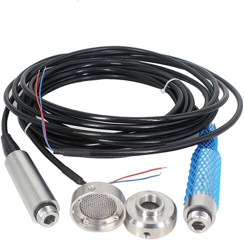 مستشعر عمق الماء 0-10V 4 20MA محول الضغط السائل مستشعر محول مستوى محول مضاد للالتزام QDY30B (4-20MA ، 5M النطاق 10M كابل) in Saudi Arabia
