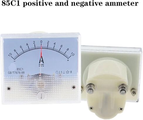 85C1 -A DC /75MV AMPEREMETER GAUGE ANALOG PANET AMP 10A -0 -AMMETER 1A 3A 5A 20A 30A 50A 100A 200A 1PCS (15A -0-15A) in Saudi Arabia