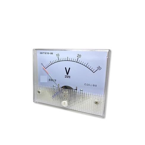 69C9-V Voltmeter الإيجابي والسلبي 10V ثنائي الاتجاه 20V ± 30V DC50V75V مؤشر 64 * 80MM DC 1PCS (DC -100V إلى 100V) in Kuwait
