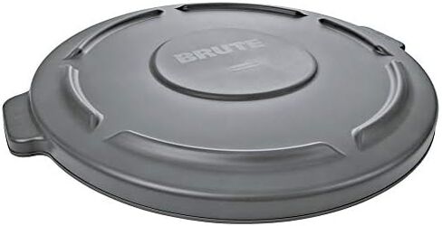 Retail Resource 260900GRAY Flat Trash Can Lid for 10 Gallon Rubbermaid Brute, Gray in Saudi Arabia