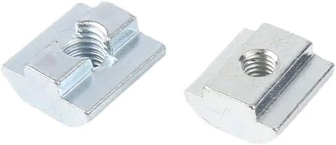 50pcs M3 M4 M5 M6 T Sliding Nut T Block Square Nut T Track Sliding Hammer Nut for Fastener Aluminum Profile(M3) in Kuwait