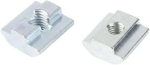 50pcs M3 M4 M5 M6 T Sliding Nut T Block Square Nut T Track Sliding Hammer Nut for Fastener Aluminum Profile(M3) in Kuwait