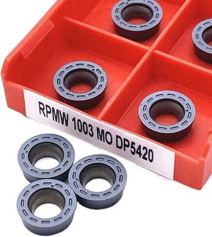 أداة الدوران ، أداة تحول Carbide Inner RPMW1003MO DP5320 DP5420 مخرطة CNC أداة تحول كربيد الفولاذ المقاوم للصدأ القاطع (الحجم: RPMW1003MO DP5320) in Kuwait