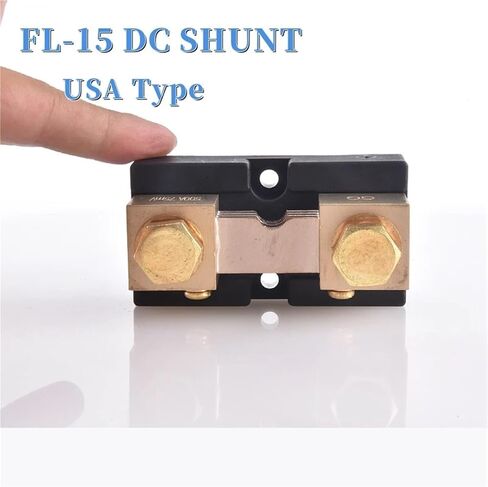 0.25% FL-15 5A 10A 20A 50A 75A 100A 200A 300A 500A 50mV 100mV Brass Current Mount DC Shunt Resistance with Base75mv 1Pcs(100A,CLASS0.25_100MV) in Saudi Arabia