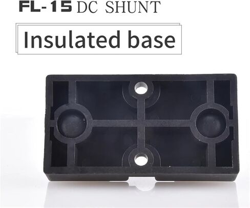 0.25% FL-15 5A 10A 20A 50A 75A 100A 200A 300A 500A 50mV 100mV Brass Current Mount DC Shunt Resistance with Base75mv 1Pcs(100A,CLASS0.25_100MV) in Saudi Arabia