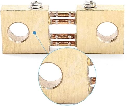 FL-19B Shunt 300A 75MV Machine Machine Brass Brass Resunts for the the planogure meter 1pcs الحالي 1pcs in Saudi Arabia