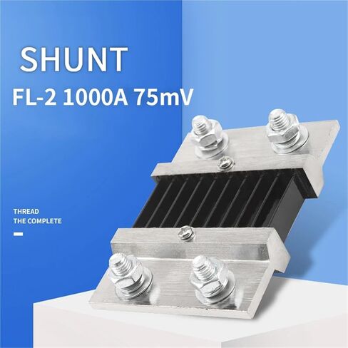 Shunt الخارجي FL-2 1000A/75MV المقاوم للمقياس الحالي لـ Ammeter Digital AMP Voltmeter Wattmeter 1PCS in Saudi Arabia