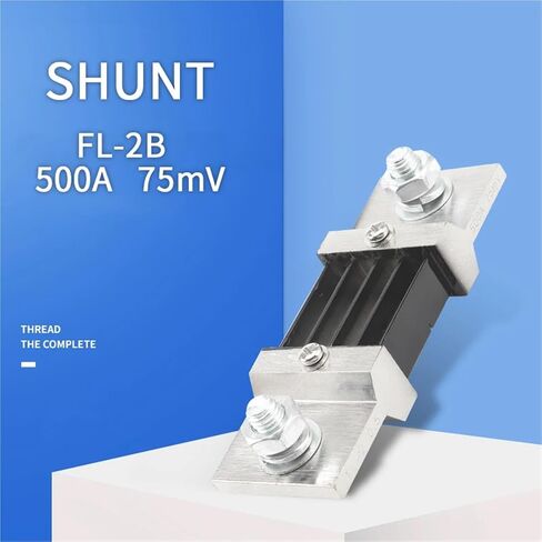 خارجي Shunt FL-2B 500A/75MV RETER RETER REATOR لـ AMMETER DIGITAL AMP Voltmeter Wattmeter 1PCS in Saudi Arabia